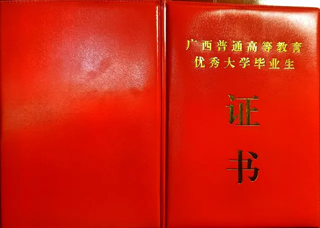 广西壮族自治区普通高等教育优秀大学毕业生